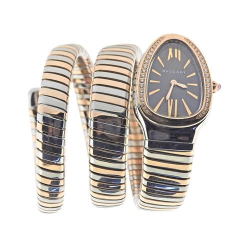 bulgari uhr - Bulgari serpenti watch two tone.